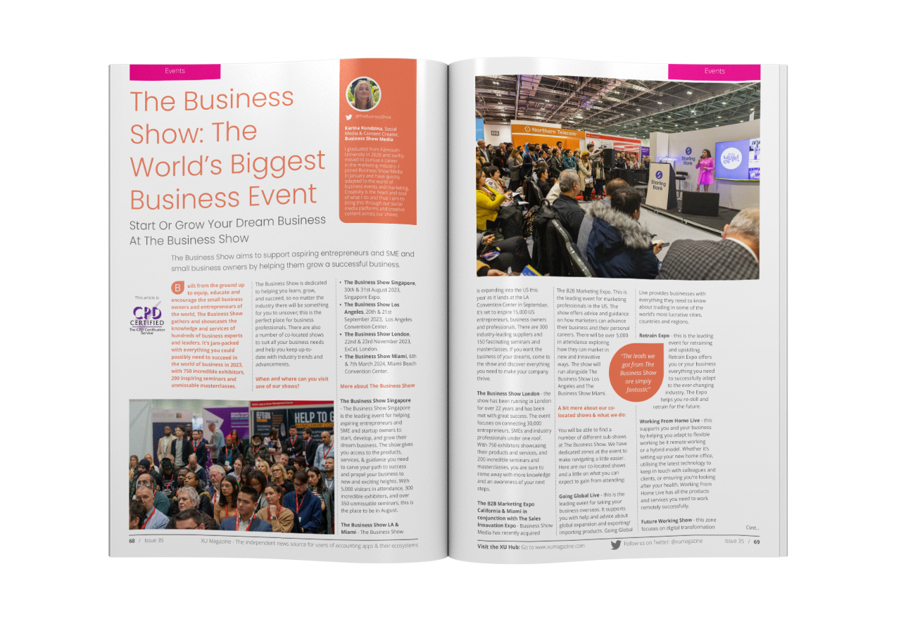 The Business Show The World’s Biggest Business Event XU Hub